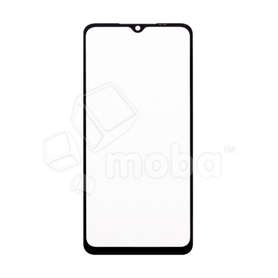 Стекло для переклейки Xiaomi Redmi 10C/Poco C40 (220333QNY/220333QPG) в сборе с OCA пленкой Черный - OR (Mitsubishi)