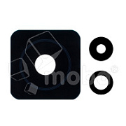 Стекло камеры для Xiaomi 12T (22071212AG) (комплект 3 шт.) Черный