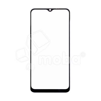 Стекло для переклейки Vivo Y20 (V2027) в сборе с OCA пленкой Черный - OR (Mitsubishi)