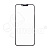 Стекло для переклейки iPhone 14 Plus в сборе с OCA пленкой Черный - OR (Feaglet)