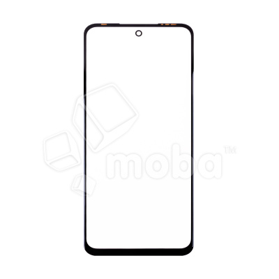 Стекло для переклейки Tecno Pova 4 (LG7n) в сборе с OCA пленкой Черный - OR (Mitsubishi)