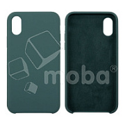 Чехол-накладка Soft Touch для iPhone X/Xs Морская волна