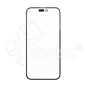 Стекло для переклейки iPhone 14 Pro (A2891) с OCA пленкой Черный - OR (Feaglet)