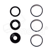 Стекло камеры для iPhone 14 Pro/14 Pro Max (комплект 3 шт.) Белый