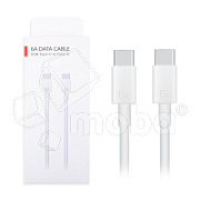 Кабель Type-C - Type-C Huawei (6A, 88W, чип SuperCharger) Белый - OR