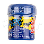 Паста паяльная Mechanic XGS40 (42 г, низкотемпературная 158°C)