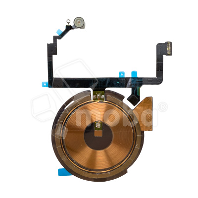 Шлейф для iPhone 14 Plus (A2887) на беспроводную зарядку/вспышку - Премиум