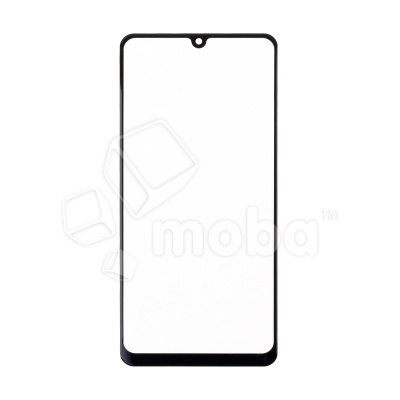 Стекло для переклейки Samsung Galaxy A31 (A315F) в сборе с OCA пленкой Черный - OR (Mitsubishi)