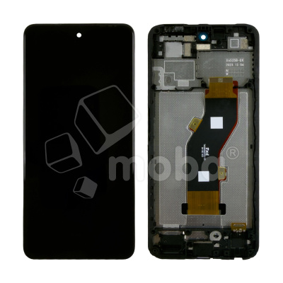 Дисплей для Infinix Smart 8 Pro (X6525B) модуль с рамкой Черный - OR