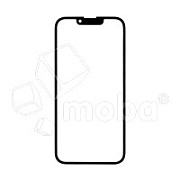 Стекло для переклейки iPhone 13/13 Pro в сборе с OCA пленкой Черный - OR (Mitsubishi)